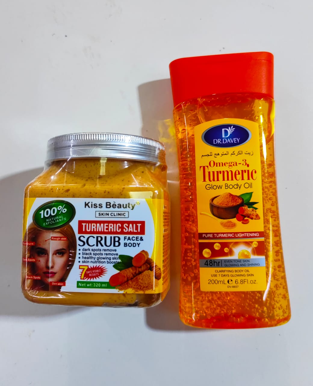 Turmeric Salt Scrub